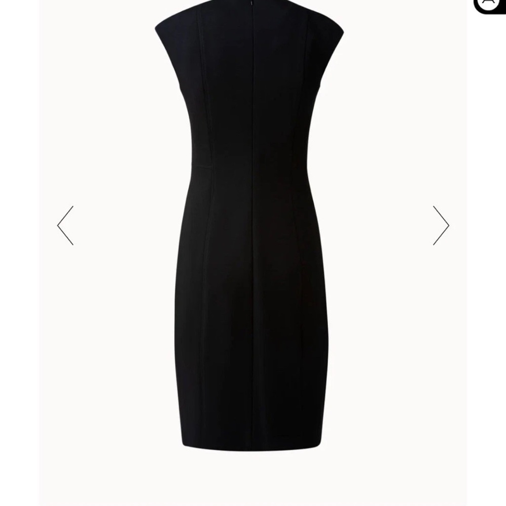 Akris Punto Black Sleeveless Sheath Dress for Cocktail